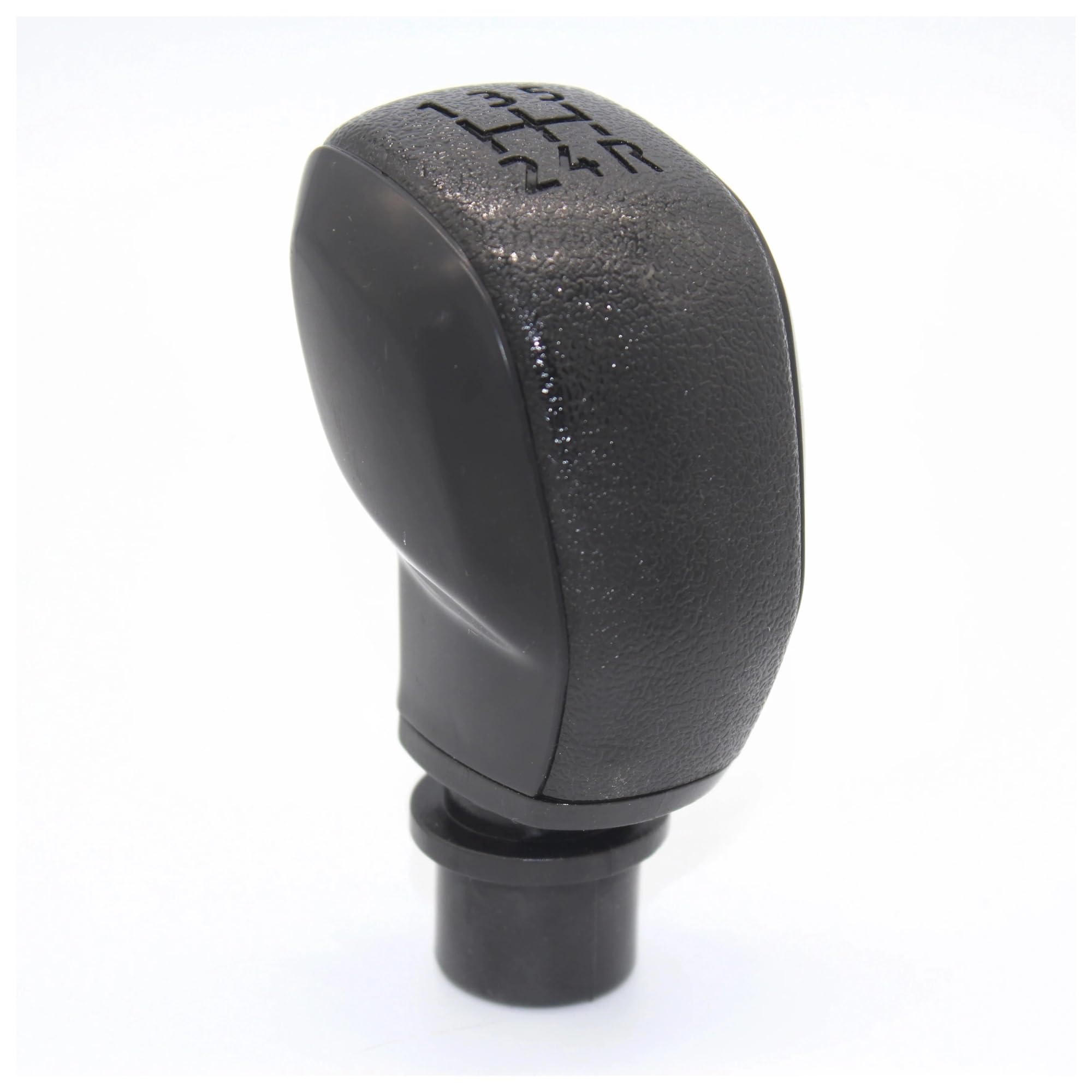 XKOEHXJ Car Gear Shift Knob for Peugeot 306 307 301 206 207 408 308 508 2008 for C4L for C2 5 Speed ABS Gear Shift Knob Gearbox Boot Cover(Black)