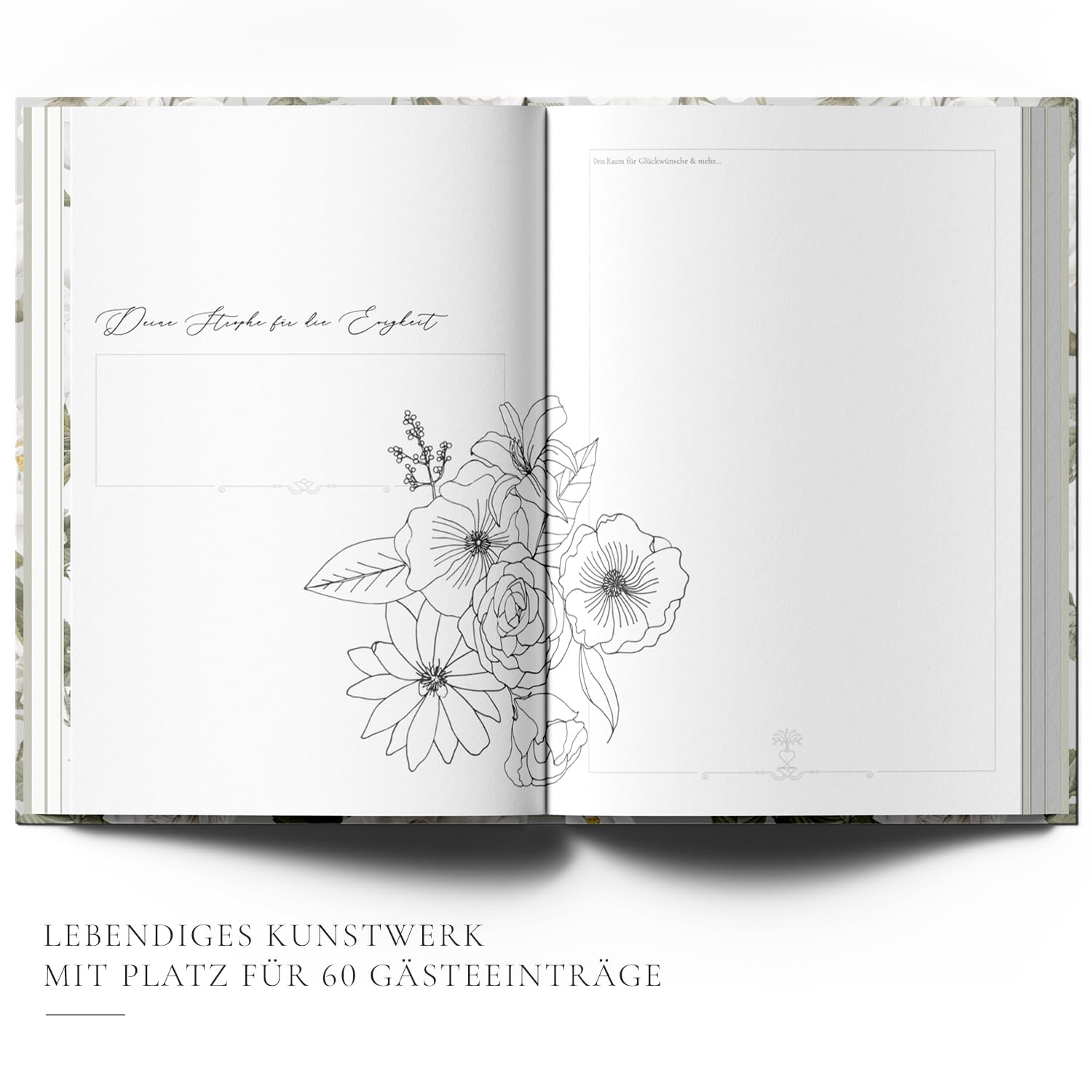 UNSERE HOCHZEITSGÄSTE: GÄSTEBUCH & MEMORYKEEPER© (HOCHZEIT ESSENTIALS)