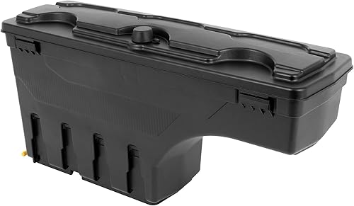 Miniatura 9 de cciyu Caja de almacenamiento para caja de camioneta compatible con Ford para F-150 2015-2022, tapa con cerradura del lado del conductor, caja de