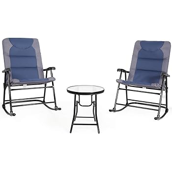 folding bistro table and 2 chairs