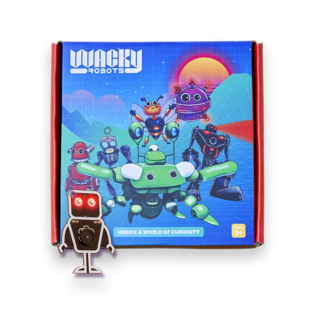 CIRCUITMESS Wacky Robots - Resistron I Learn Soldering & Electronics I Education I al DIY Soldering Practice Kit I Learn About Resistance and Ohm's Law I STEM Kit I Robot Kit