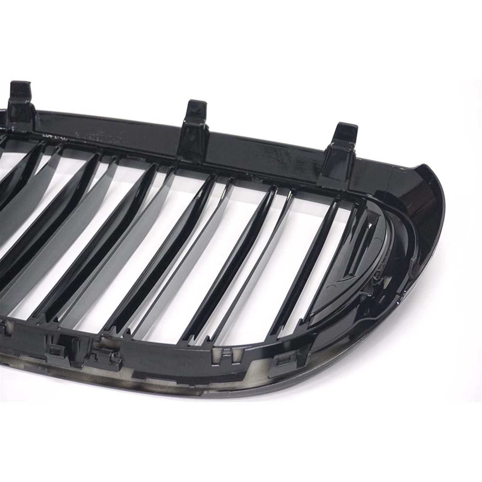 2 Pezzi Griglie per Reni Anteriori per Auto Griglia Griglia di Ricambio per BMW Serie 7 G11 G12 2016-2019 Griglie A Doppia Stecca Nera Lucida