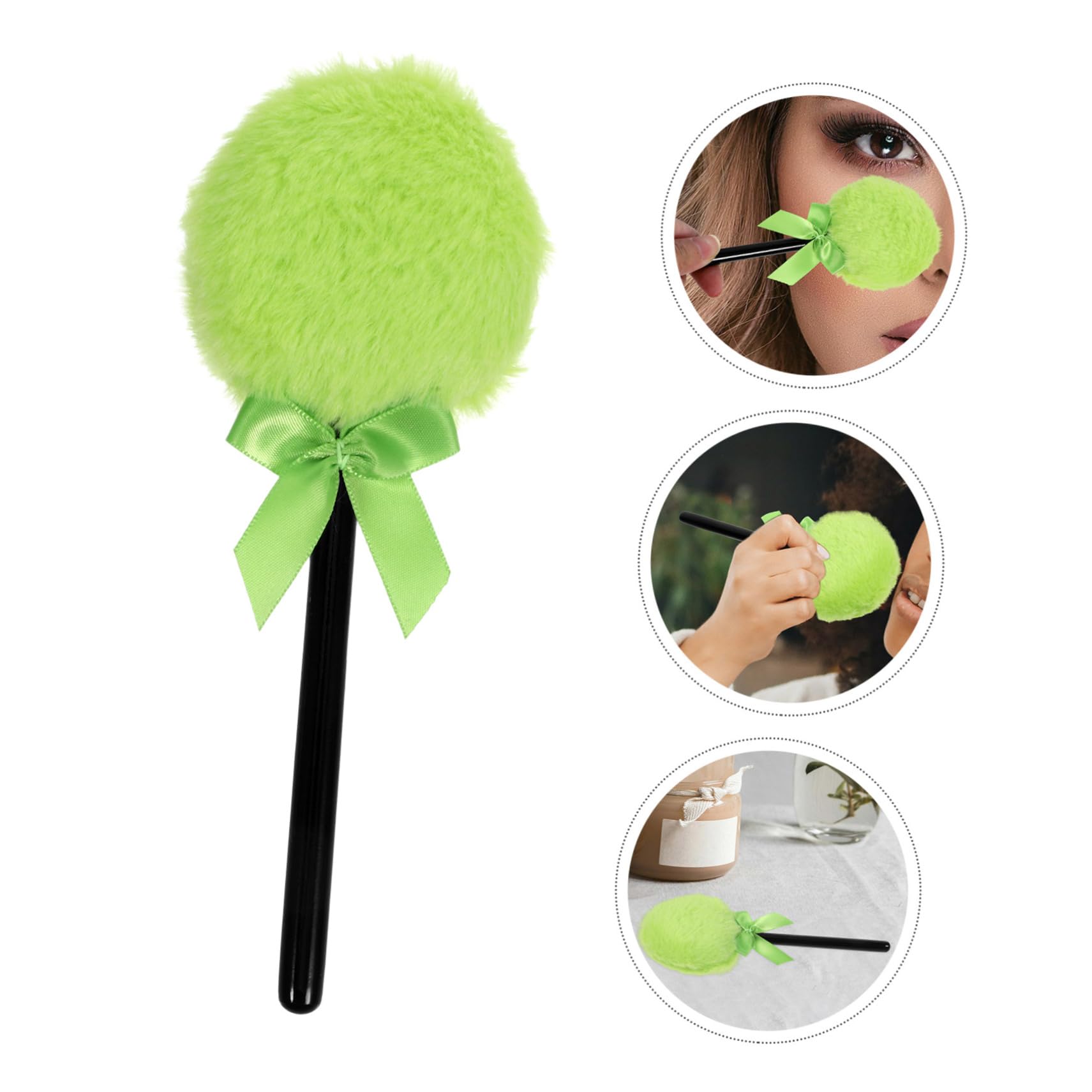 Beavorty 5 Set Di Pennelli Per Il Trucco Di Applicatore Per Fard Per Donna Pennello Di Precisione Per Illuminante 2 Pezzi*5
