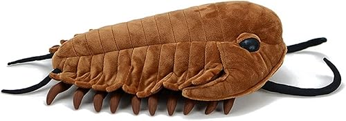 Miniatura 3 de FRANKIEZHOU Simulation Trilobites - Peluche de artrópodo, realista de 15.75 pulgadas, animal de peluche antiguo cámbrico, juguete de peluche suave,