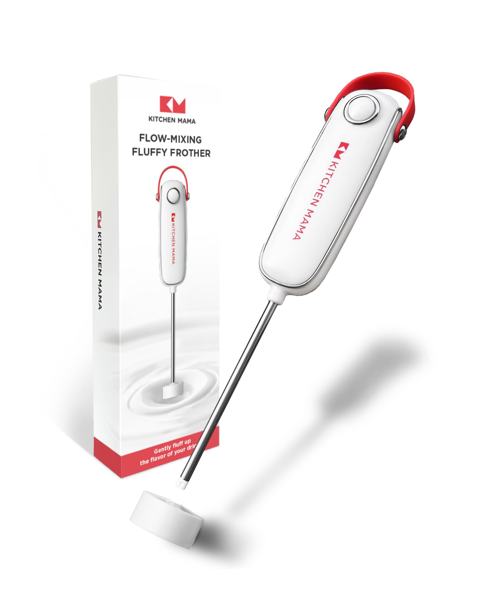 Amazon.com: Kitchen Mama Silkwhisk Electric Milk Frother