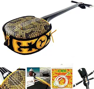 ちゅら咲 沖縄三線 トライアル初心者向けセット 【チューナー・楽譜付】16点セット（中型サイズ）【無料配送】