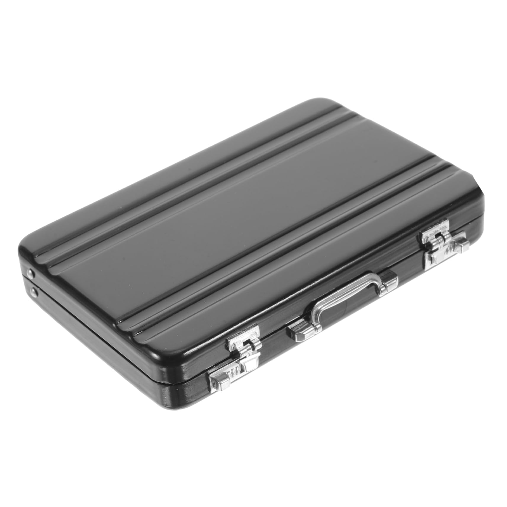 Abaodam 5 Uds Tarjetero De Metal Para Tarjetas De Visita Mini Contenedores Mini Cajas De Tarjetas Seguras Para Hombres Soporte Para Fotos De Mesa Organizador Contenedor De Metal Hombre