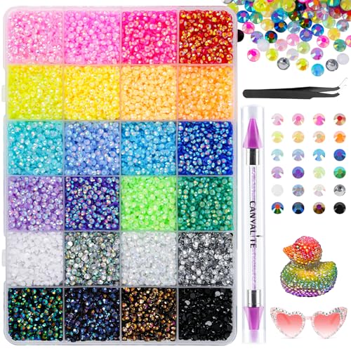 Strass pour ongles kit complet 30000 pièces pour réparer et décorer vos vêtements usés