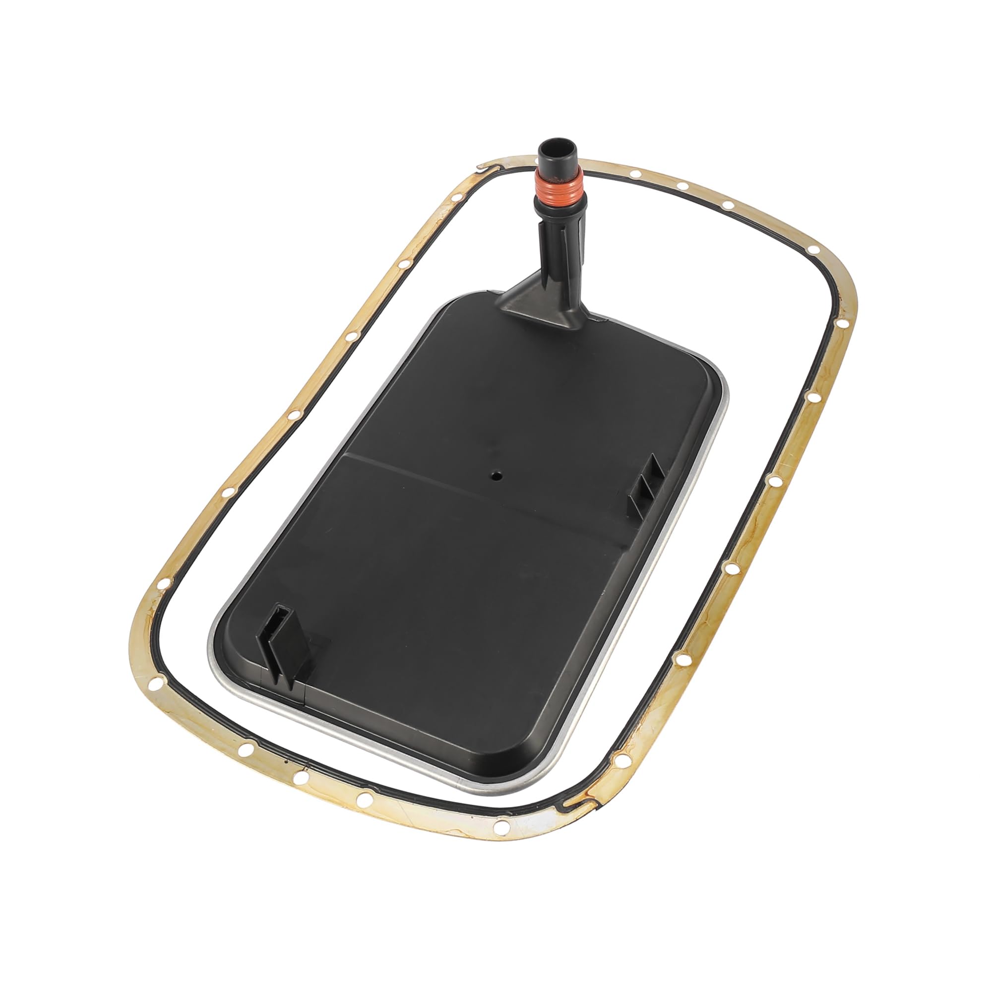 A ABSOPRO Automatic Transmission Filter Oil Pan Gasket Kit for BMW E46 E83 323i E36 E39 5L40E 5L50E 24117557070 24722100 Item Replacement