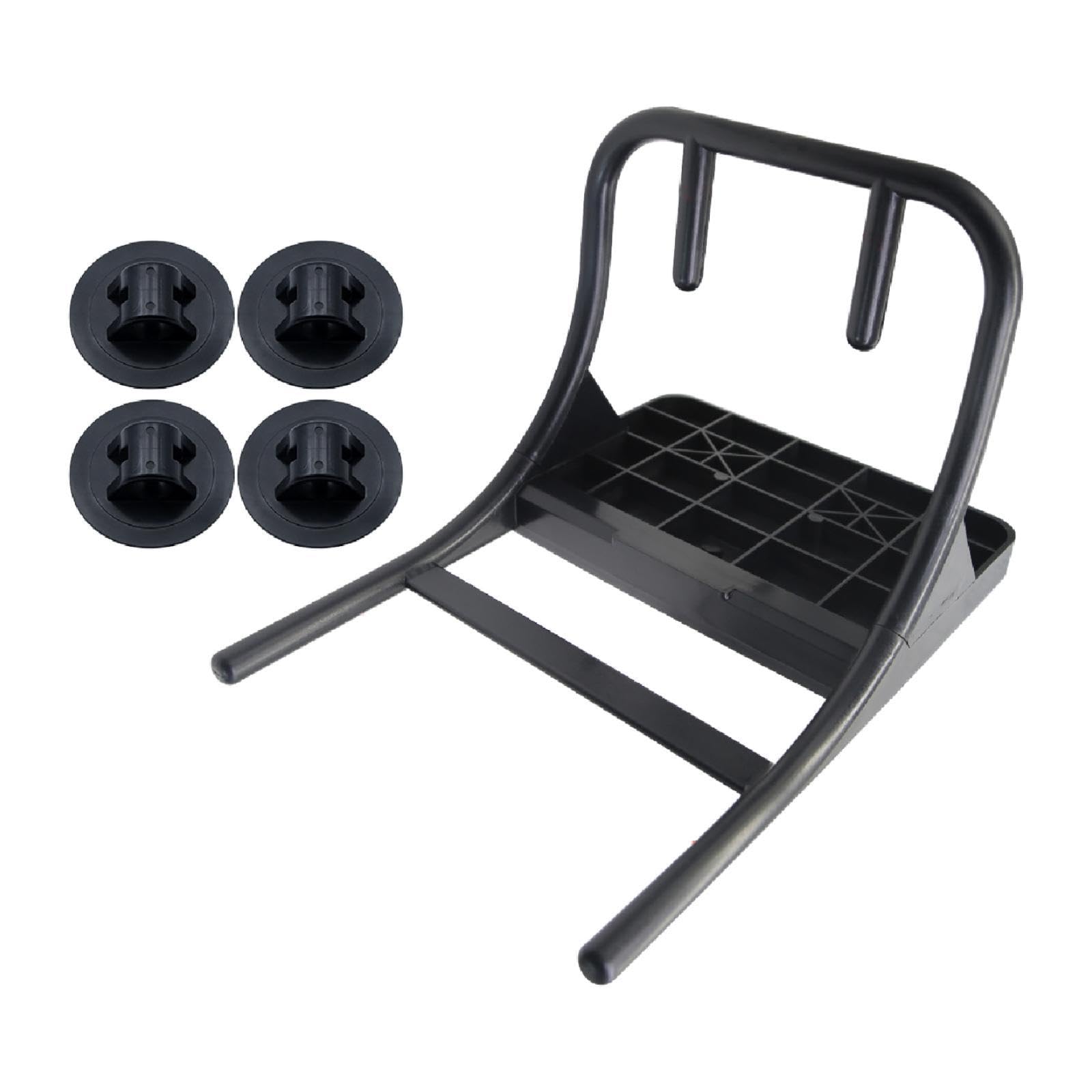 kowaku Boat Motor Mount Bracket Outboard Motor Stand Heavy Duty Holder Easy Installation High Reliability Inflatable Boat Accessory