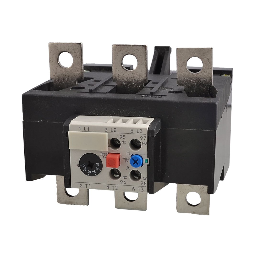 Gvbaepieo One Color Jrs2-180 80A 55-80A Adjustable Current 3 Pole 1No 1Nc Thermal Overload Relays