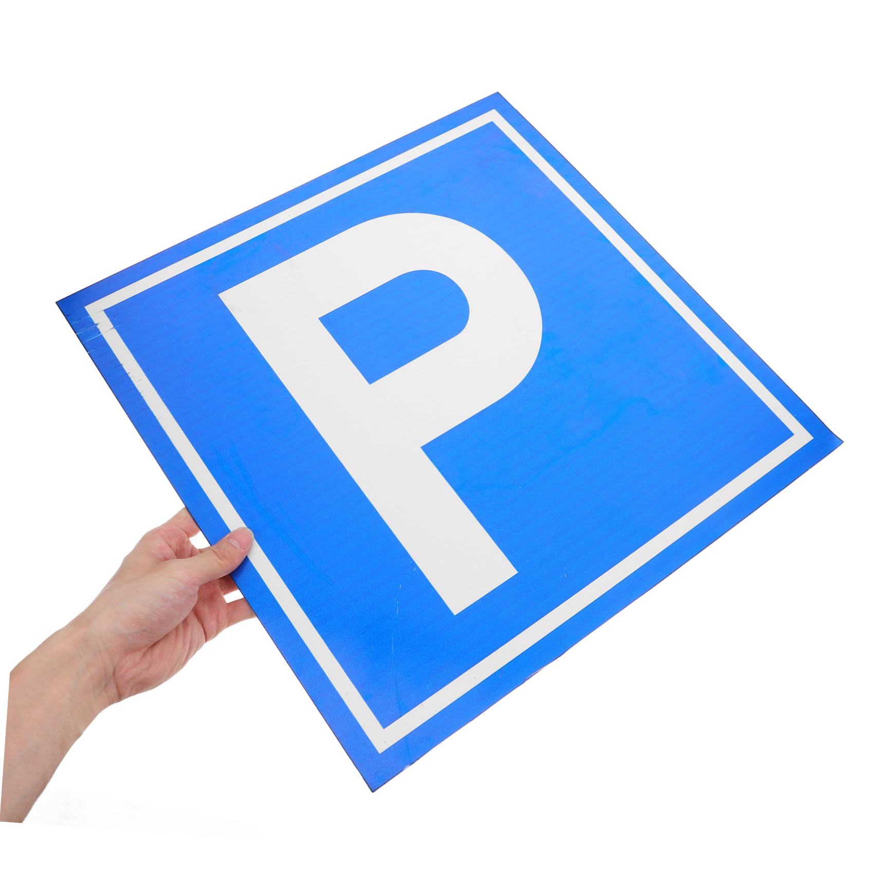 Cartello di Sicurezza Simbolo P in Lega di Alluminio Blu per Parcheggio | Uso per Aree di Sosta e Spazi Segnaletica Chiara, Installazione Semplice, Visibilità Elevata