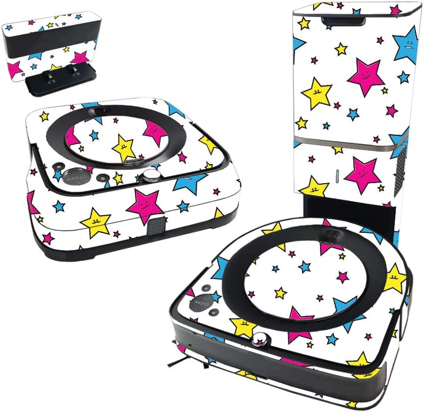 MIGHTY SKINS Skin Compatible with iRobot Roomba s9+ Vacuum & Braava Jet m6 Bundle - Pixel Pattern | , Durable, and Unique Vinyl Decal wrap Cover | Easy to Apply and Change Styles | Made in The USA