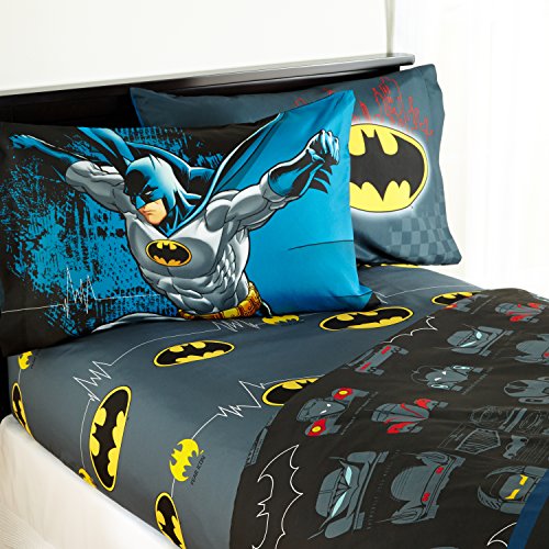 Warner Bros Batman 'Guardian Speed' Kids Sheet Set, Twin