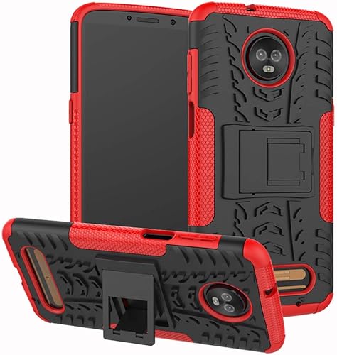 Yiakeng Funda para Moto Z3, Moto Z3 Play, doble capa, a prueba de golpes, delgada, protectora con soporte rígido, funda para teléfono Motorola Moto disponible en Yaxa Colombia