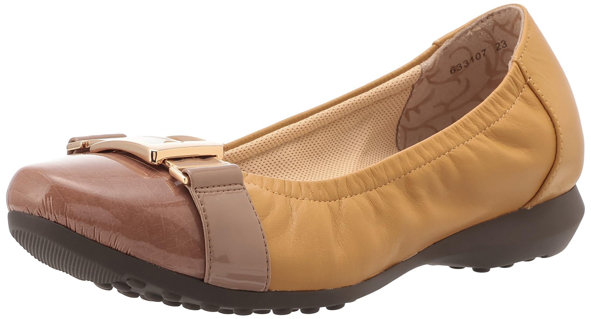 Amazon | 卑弥呼(ヒミコ) スクエアバックルスニーカーパンプス