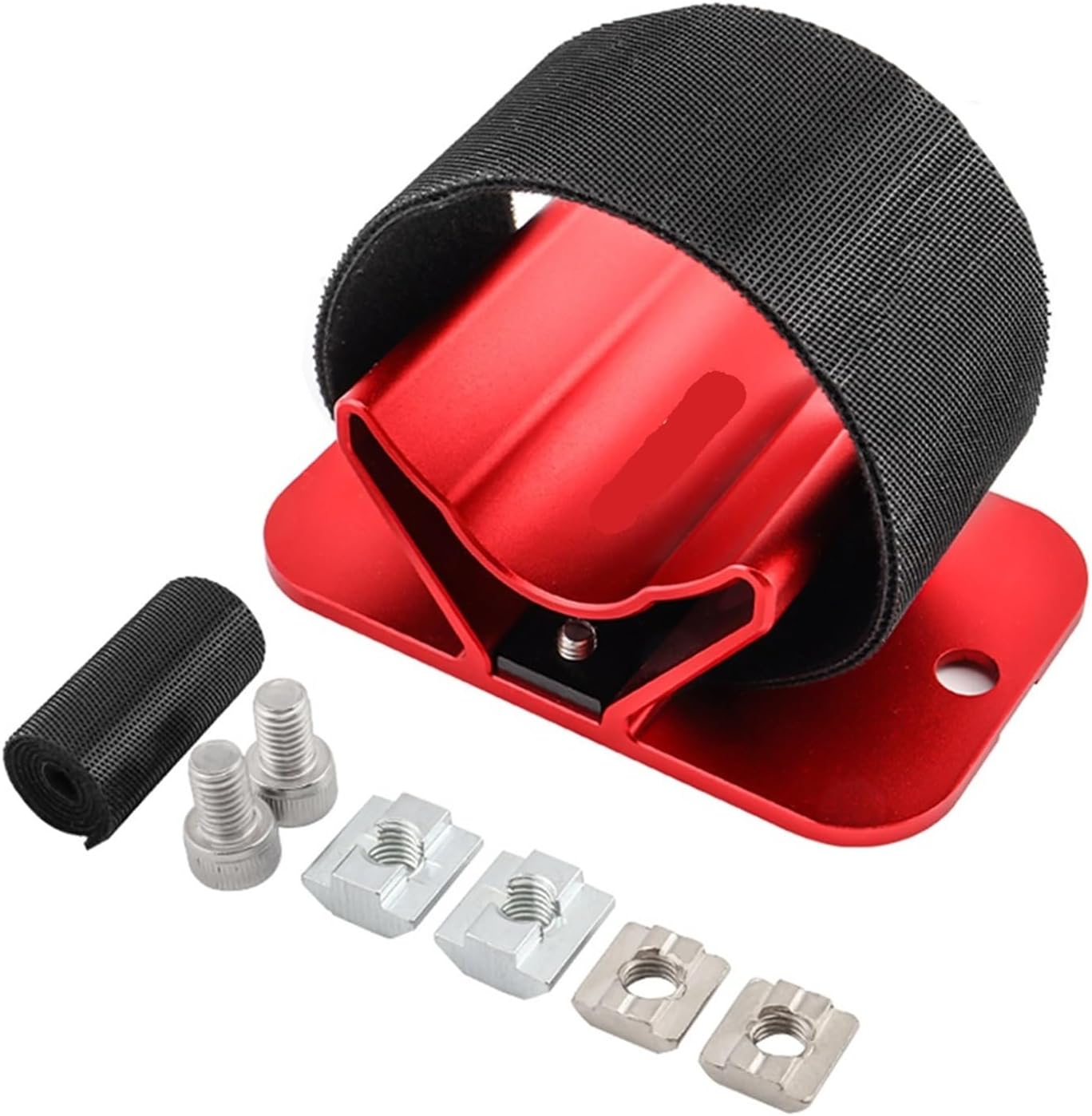 MTB Road Bike Parking Holder Rack Quick Install Accessories Aluminum Alloy Front Fork Rear Wheel Luggage Bracket Fixed for Roof, Chassis(Red Rear)