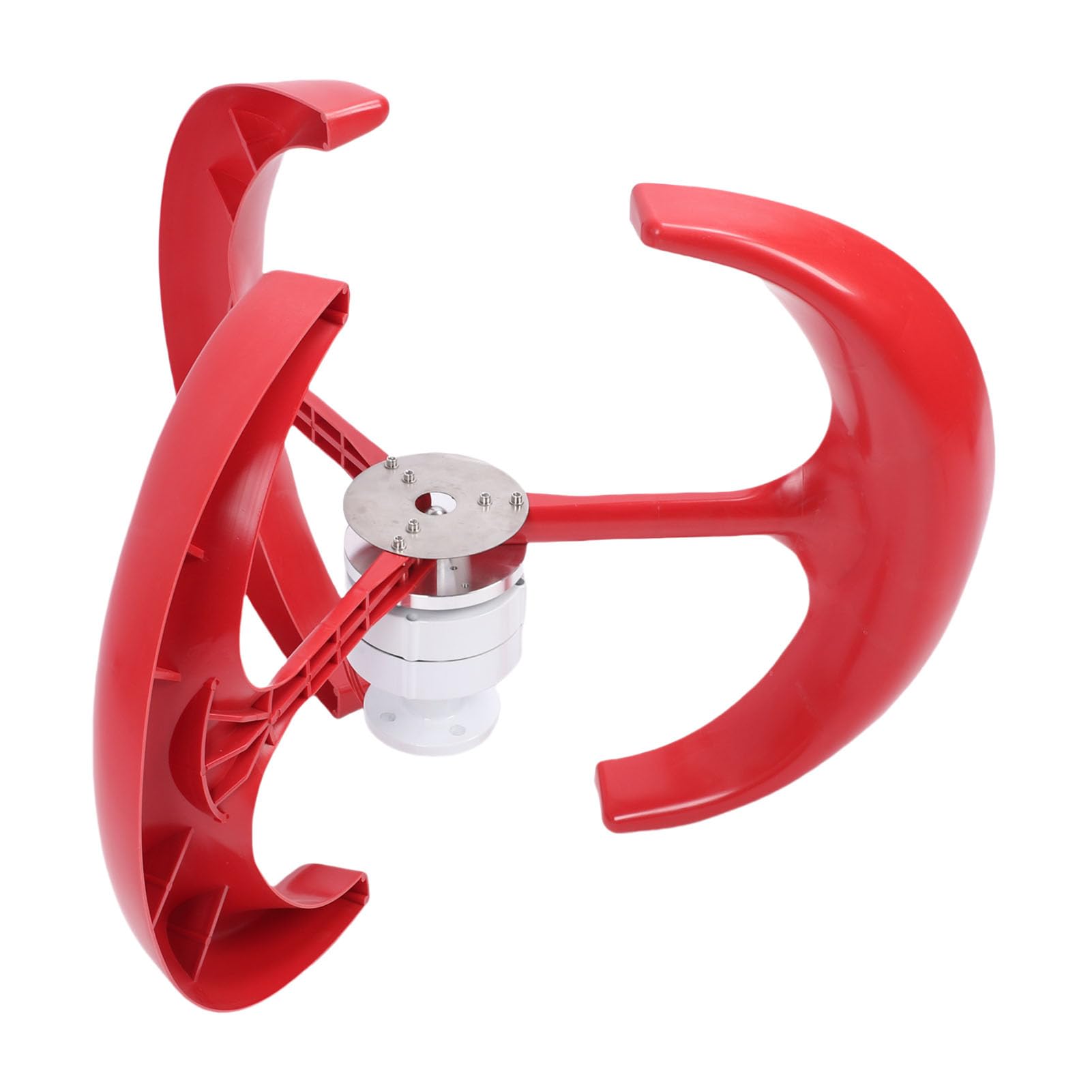 Generatore Eolico Ad Asse Verticale Kit Stabile Ad Alta Efficienza da 300 W, Installazione con Flangia Umanizzata, -40 ℃ -80 ℃ Ampia Temperatura a Basso Rumore 62 DB, per Lampione Domestico