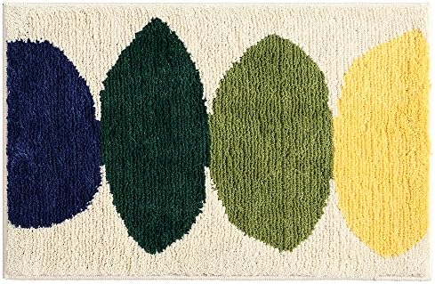 Once ZY Time Indoor Doormat Super Absorbs Water Mud Mat 20"x31.5" Area Rug Non Skid Rubber Latex Backing Dirt Trapper Durable Floor Mat Shoes Scraper Entry Rug Carpet