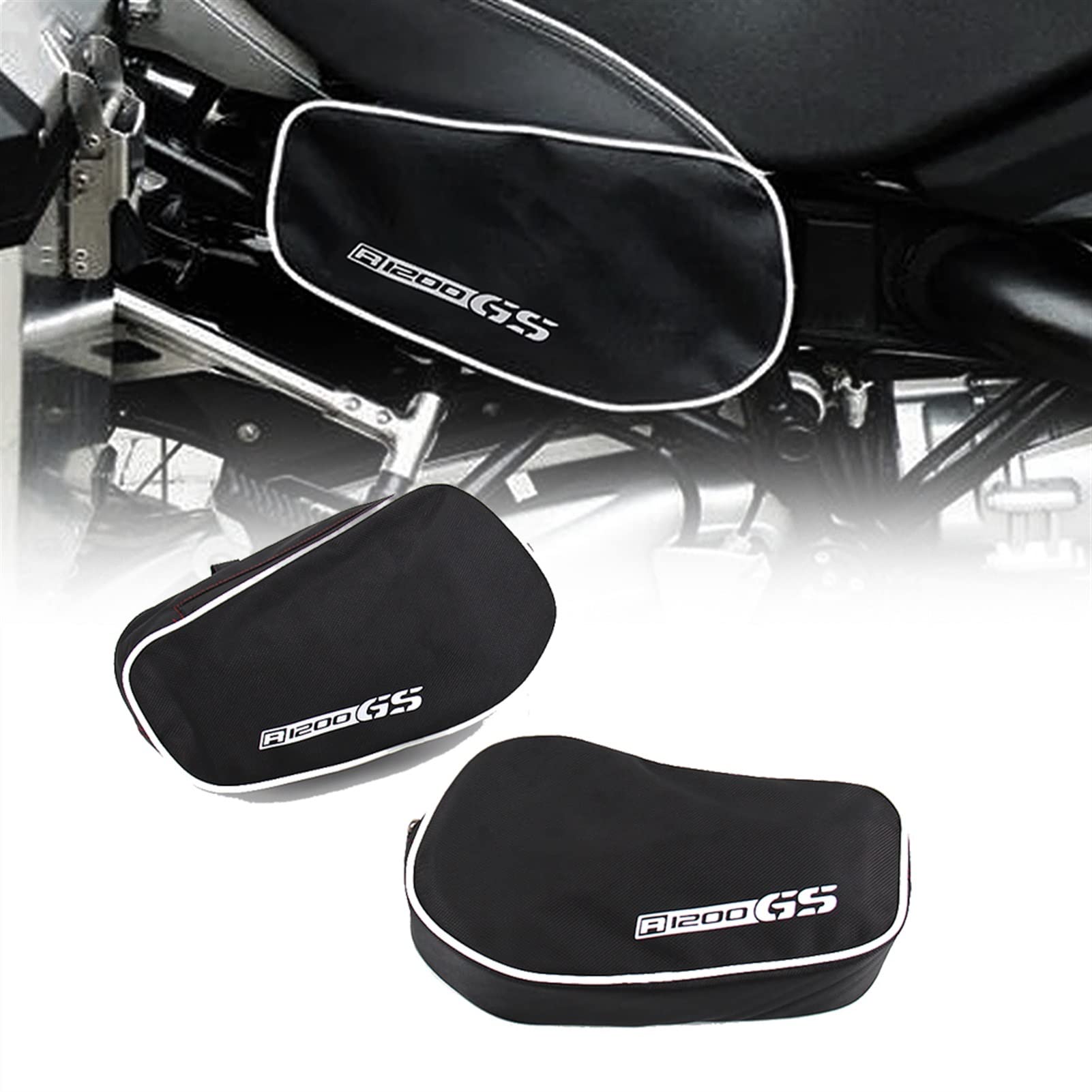 pour B&M&W R1200GS R 1200 GS Adventure R 1200GS 2004-2012 Moto Sac Étanche Outil De Réparation Placement Cadre Paquet Boîte À Outils Moto Accessoires