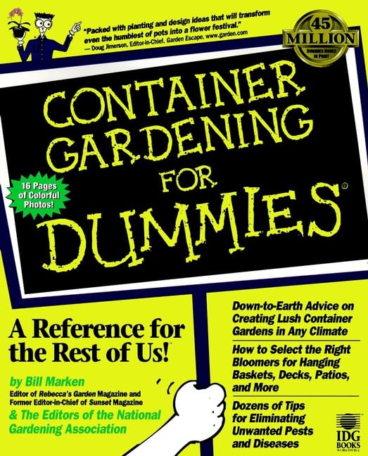 Container Gardening For Dummies