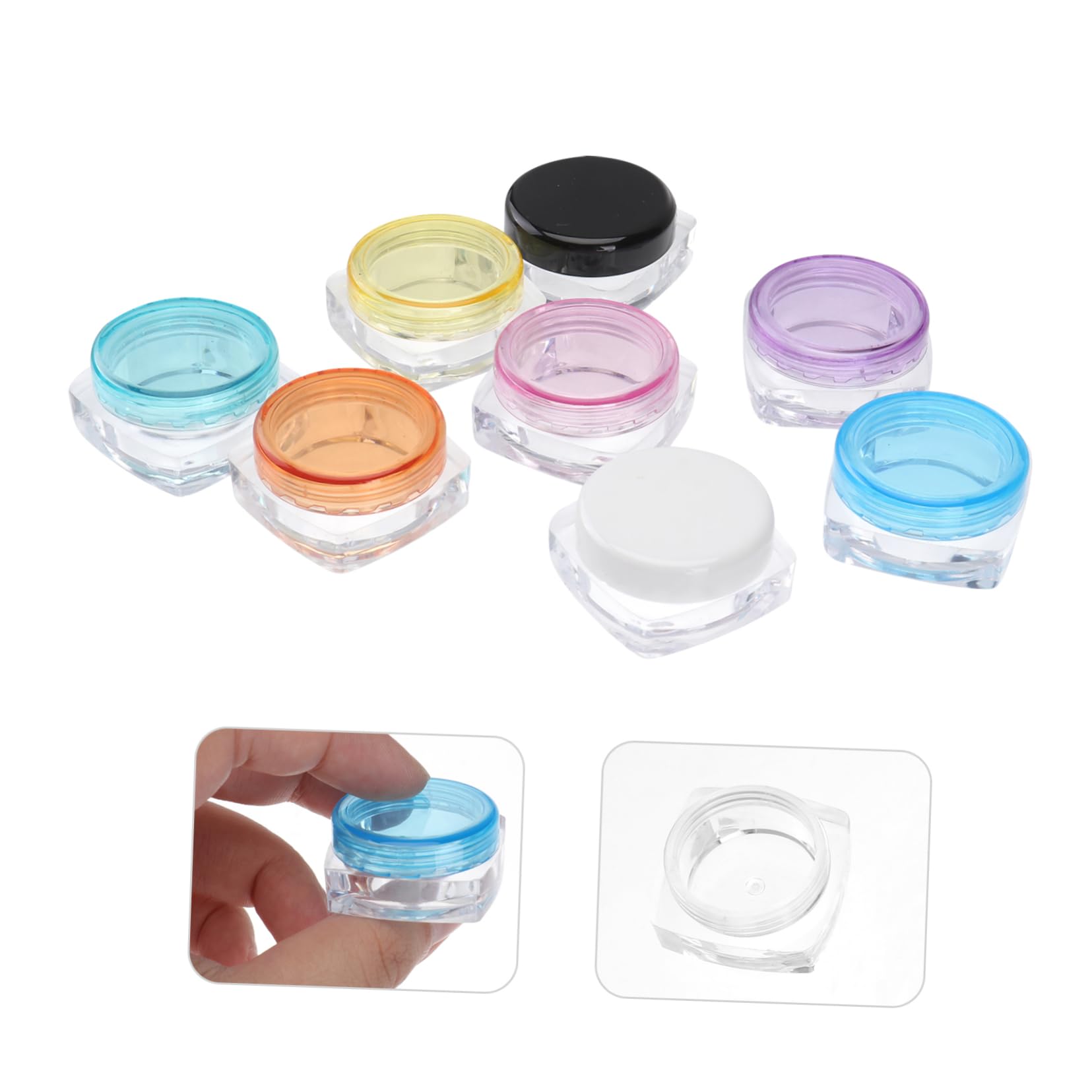VALICLUD 2 Set Contenitori Cosmetici Ricaricabili Viaggio Pz Bottiglie Per Lozioni E Crema Diverse Colorazioni Per Personale E Leggeri Per Viaggi 64 Pezzi * 2