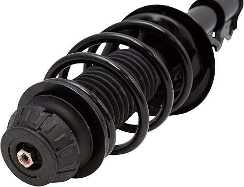 Miniatura 54 de TRQ Kit de suspensión delantera, conjunto de amortiguadores y resortes, barra estabilizadora, enlace estabilizador compatible con Chevrolet