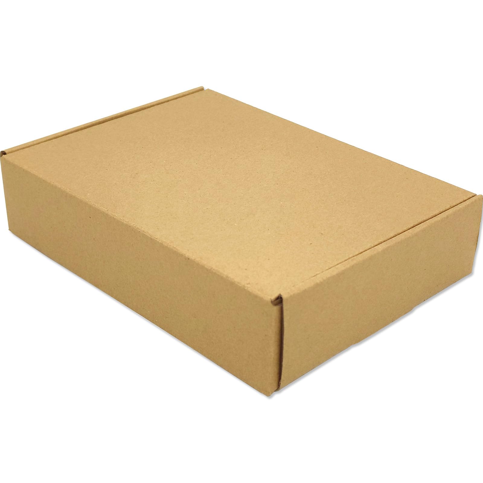 25 Cajas de Cartón para Envíos 18 x 13 x 5 cm Cajas Carton Marrón Pequeñas para Regalo Embalaje con Tapa
