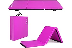 6' Folding Gymnastics Matt for Gymnastics Exercises