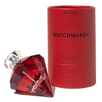 Eye of Love Matchmaker Red Diamond LGBTQ+ Pheromone Parfum for Women to Attract Her - Created with Patti Stanger - 30ml