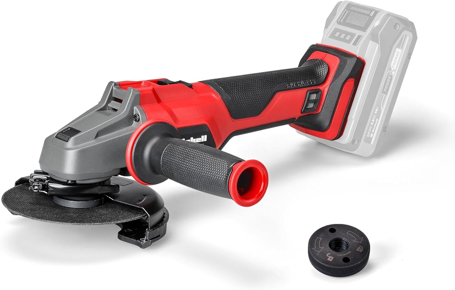 Einhell Cordless Angle Grinder 125Mm Brushless 18V Axxio 18/125 Q Body Only