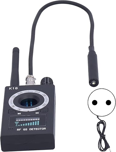 Miniatura 3 de Detector de cámara sensible GPS RF Señal de errores Buscador de espionaje Buzzer Alarma de vibración 100-240V RF Detector de señal (hermosas reglas)