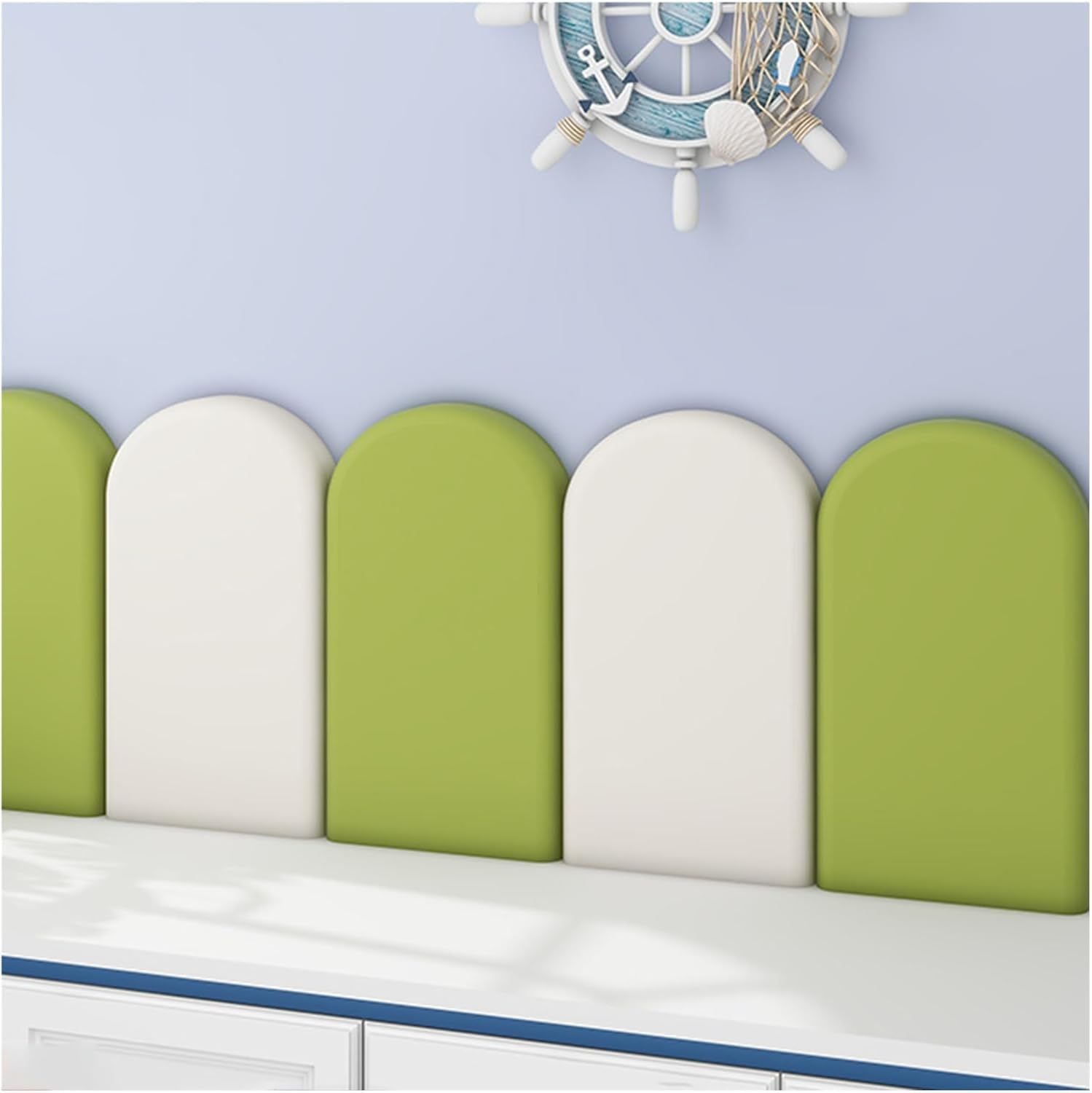 Rembourrage mural anti-collision pour protection de lit et sécurité de la chambre