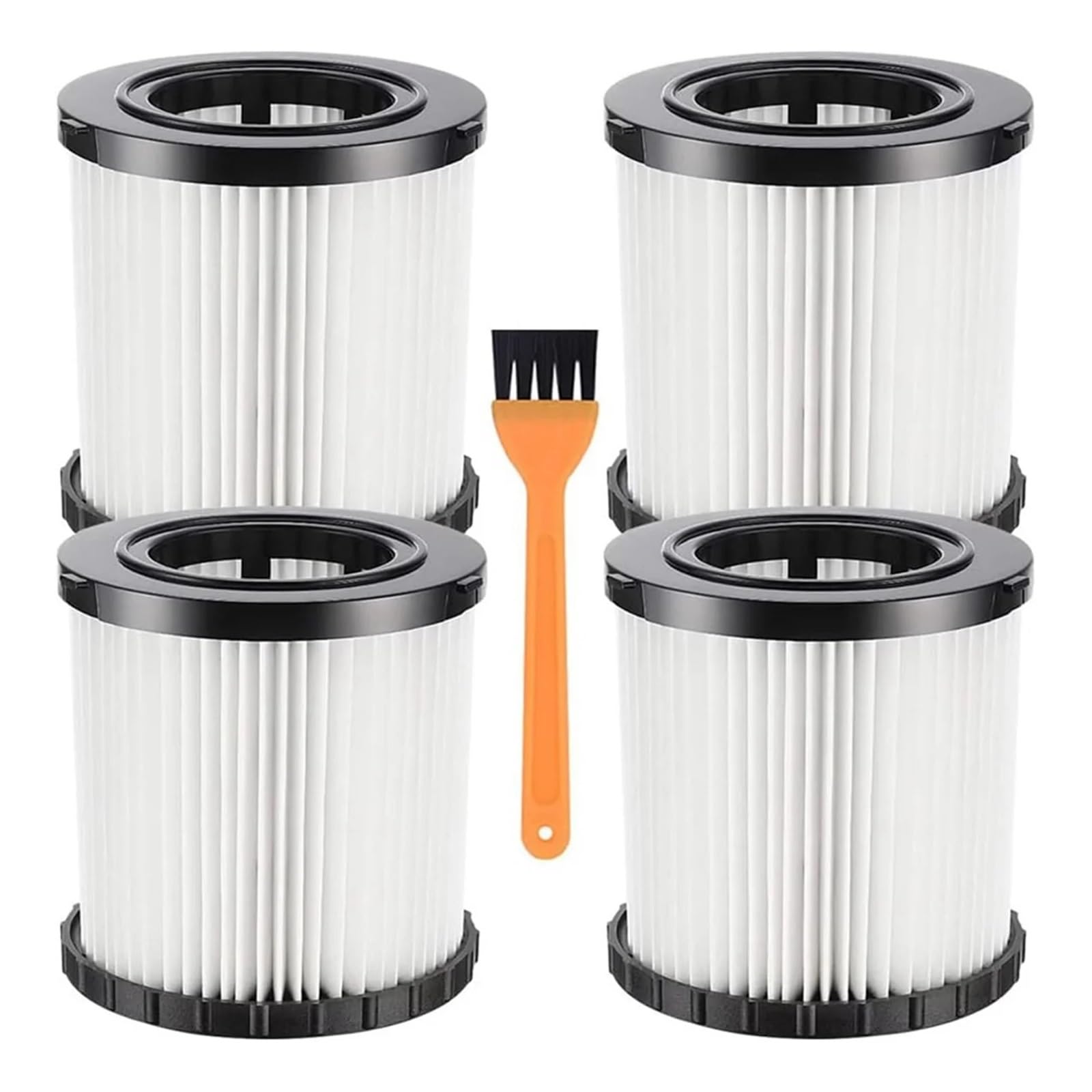 Lot De 4 Filtres Hepa De Rechange For Aspirateur Sec/humide DCV580 DCV581H DCV5801H, Lavables Et Réutilisables