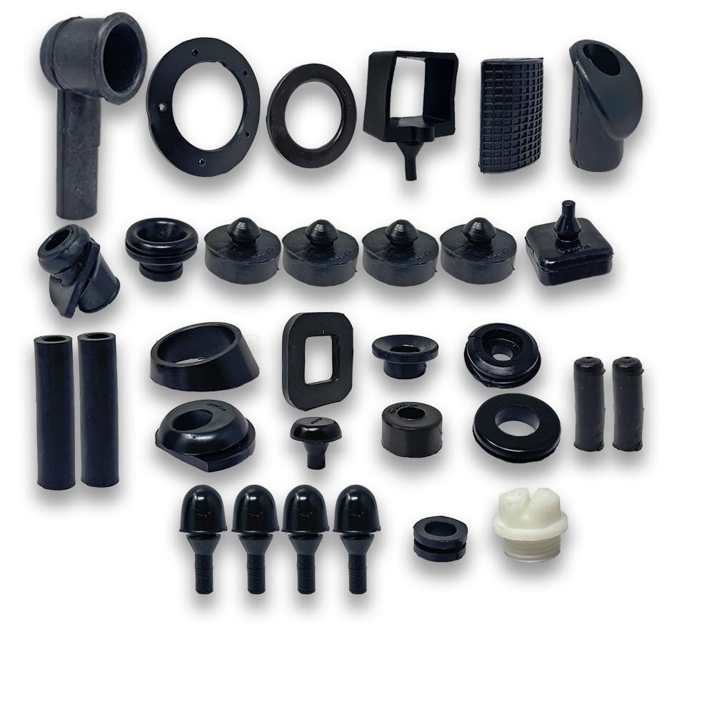KIT RESTAURO TELAIO GOMMINI COMPATIBILE CON VESPA PX 125 150 200 E ARCOBALENO