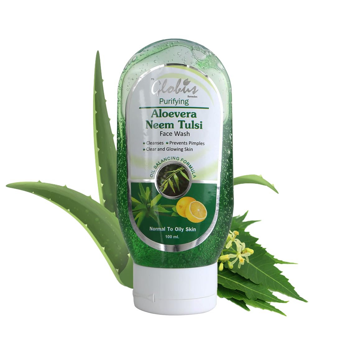 Globus Aloe Vera Neem Tulsi Face Wash 100 Ml | Desertcart Bahamas