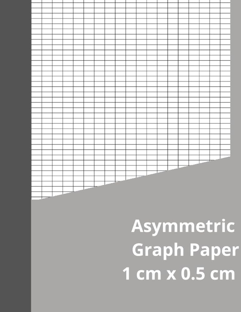 Asymmetric Graph Paper: Irregular grid paper, Architectural