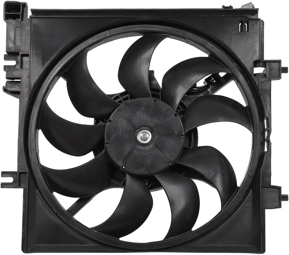 SCITOO Radiator Cooling Fan Assembly for Subaru Crosstrek/Impreza/WRX/STI