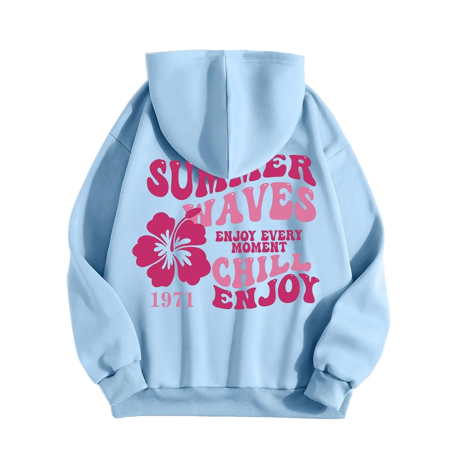 Różowa bluza z kapturem z motywem palmy dziewczęca bluza śliczne bluzy oversize bluza z kapturem damskie bluzy i bluzy z kapturem estetyczna damska bluza z kapturem z długim rękawem bluza z kapturem