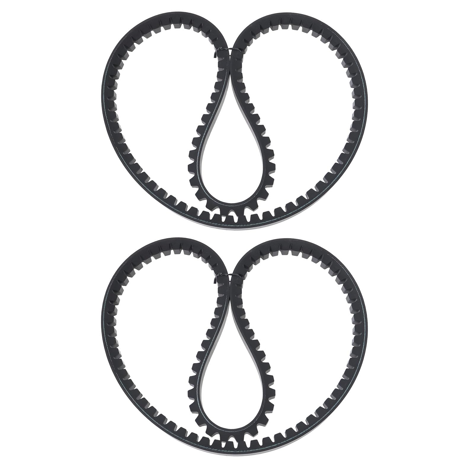 Sg Store 2Pcs Av17x991li Lawn Mower Rubber Drive V-Belt Tractor Drive Belt Suitable For Most Flail Mower And Mulcher Mower(991X17mm)