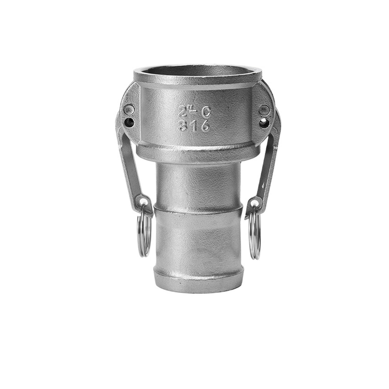 304 Stainless Steel Quick Connector C Type 4 Points Wire Pipe Union Hose snap Head 6 Points(DN65)