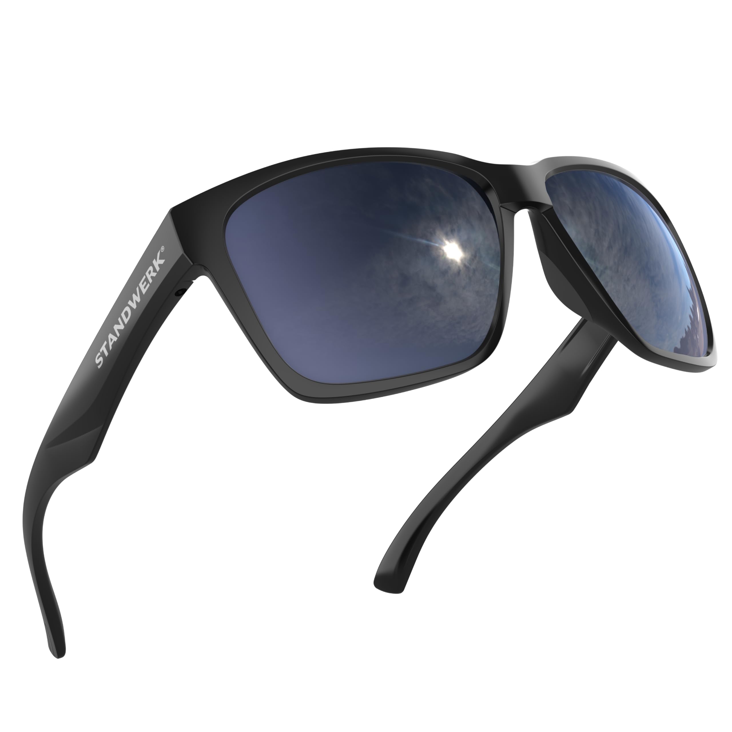 STANDWERK® Occhiali da sole uomo [polarizzati e protezione UV]