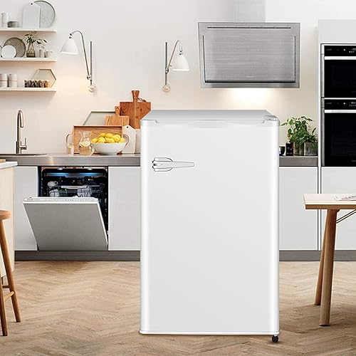 Miniatura 7 de Antarctic Star Mini congelador vertical de 2.3 pies cúbicos compacto con estantes extraíbles y termostato ajustable, mejor para el hogar, cocina,