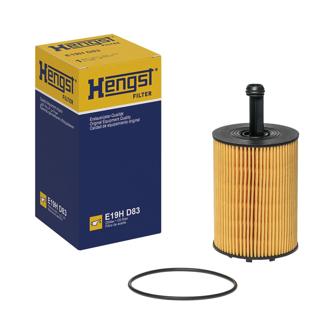 Filtro de aceite Hengst E19H D83 original para motor de coche 5
