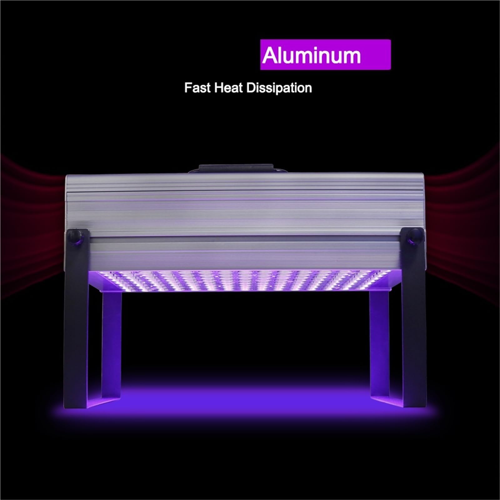 Lámpara de curado UV LED Lámpara de curado UV 600 W, 365 NM, 395, Pegamento, Resina, Aceite Verde, Soldadura, Placa Circuito, Recubrimiento, Pantalla LCD, Barniz Pintura(395nm)