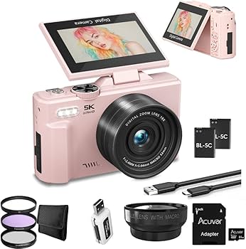 Amazon.com : 5K Digital Camera for Photography & Video – 75MP UHD