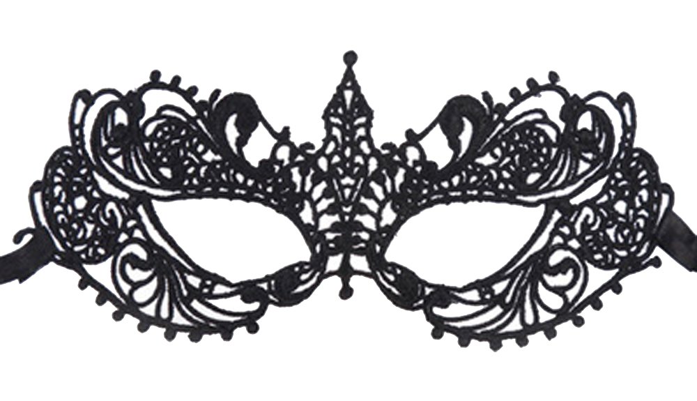 Adult Mask Black Lace Sexy Goggles Christmas Mask,Small point