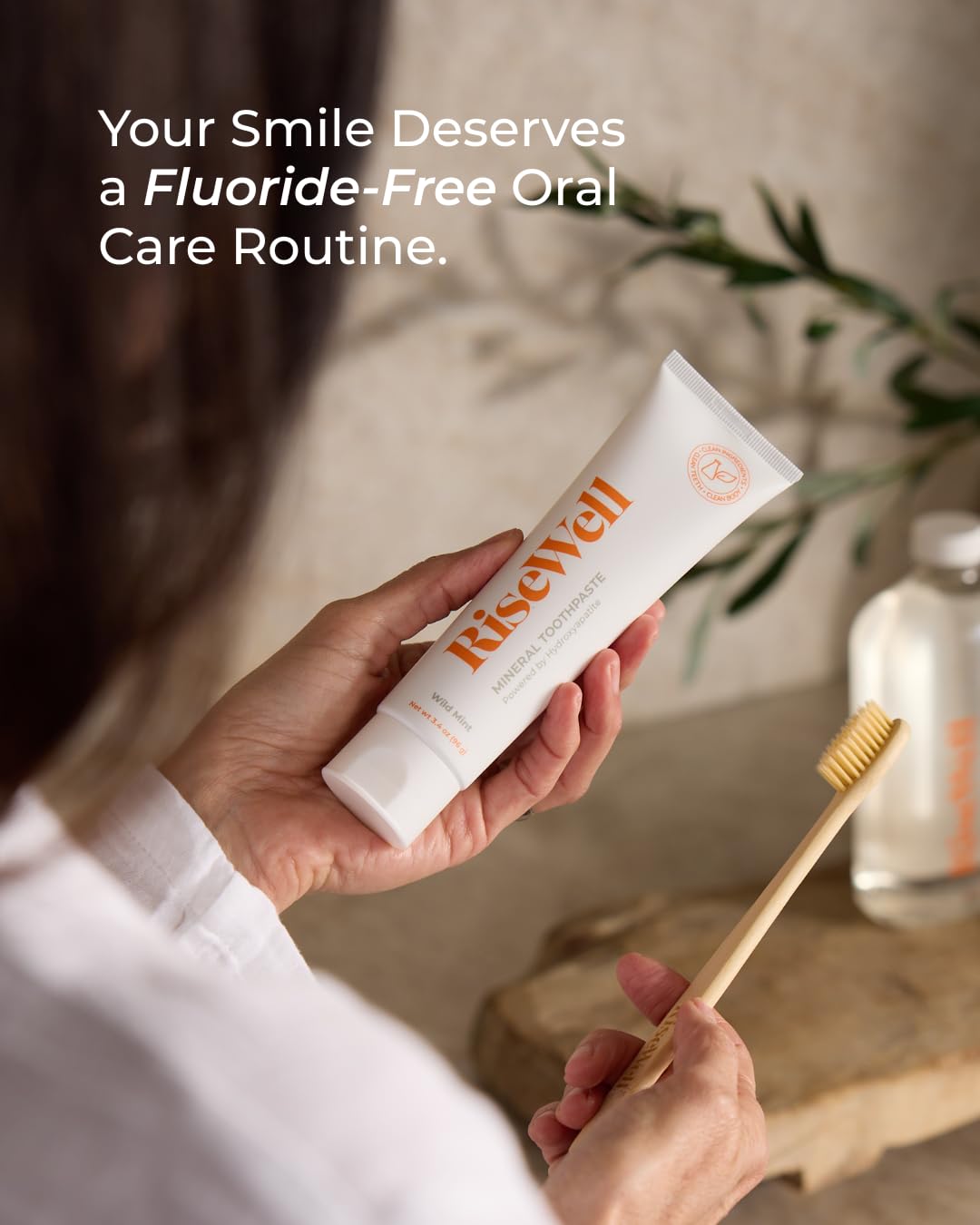 RiseWell Hydroxyapatite Toothpaste - Wild Mint -6