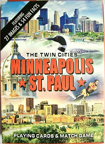 Baraja de cartas Minneapolis-St. Paul Souvenir