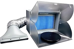 No-Name Brand by Spraygunner: Lightweight and Portable Airbrush Spray Booth for Hobbyists